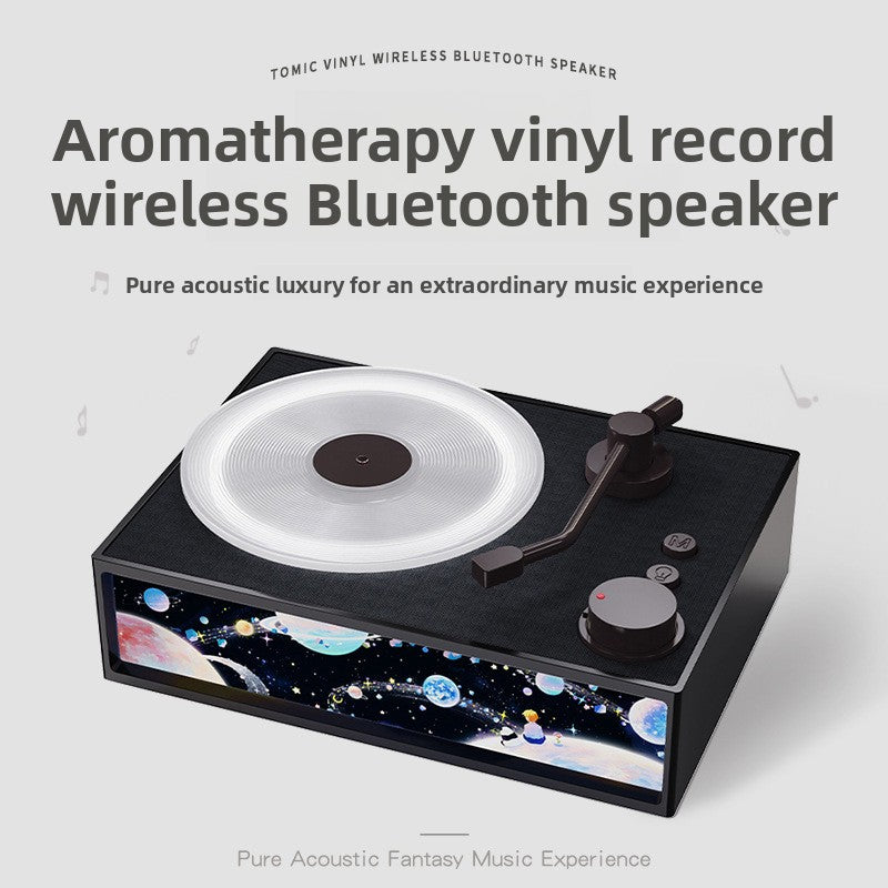 Retro Bluetooth Speaker with Aromatherapy Night Light